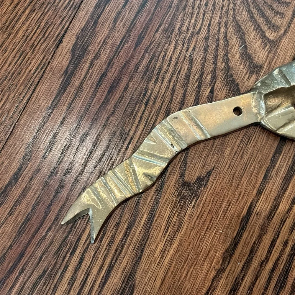 Vintage Brass Bow‎ Ribbon Wall Hanging 14